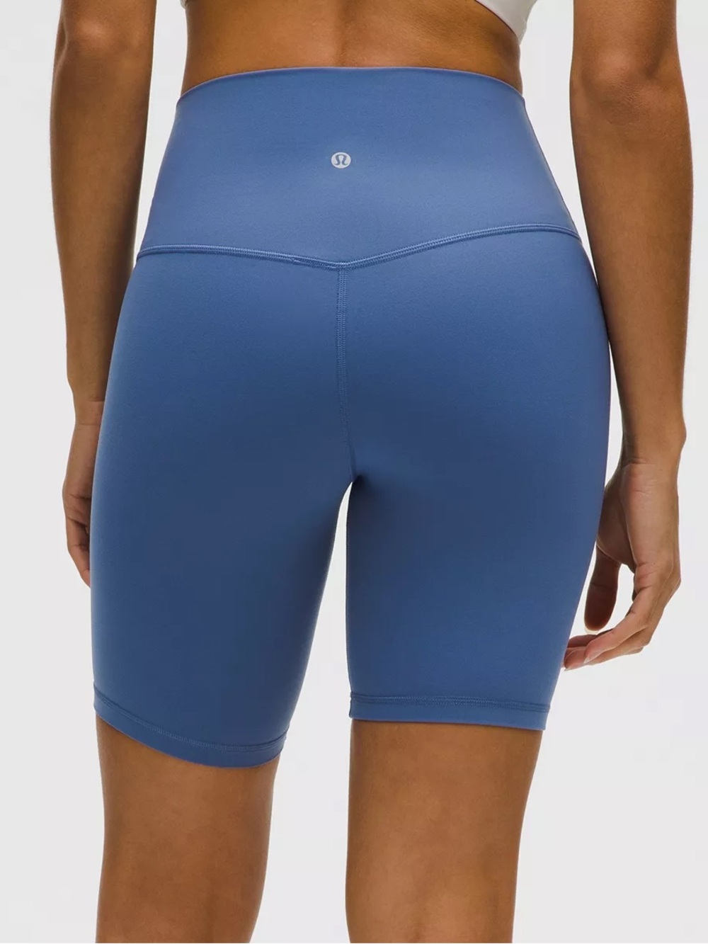 Lululemon Align High-Rise Short 6" in Oasis Blue